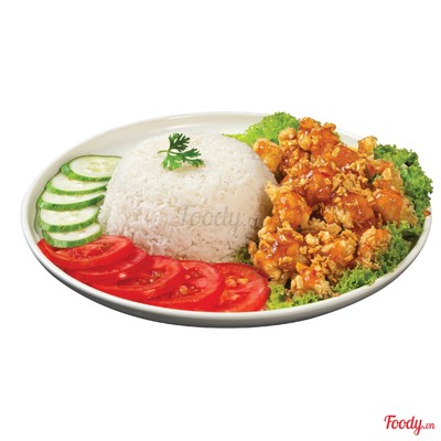 CƠM GÀ VIÊN GIÒN XỐT