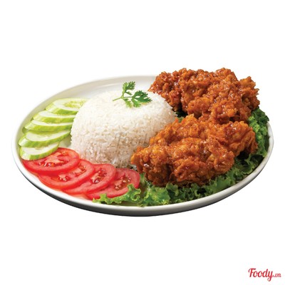 CƠM GÀ KHÔNG XƯƠNG GIÒN XỐT