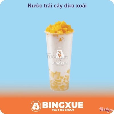 Nước trái cây dừa xoài