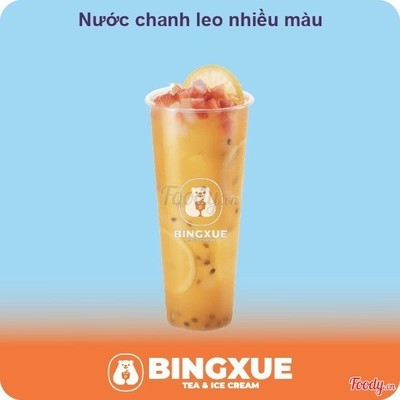 Nước chanh leo nhiều màu