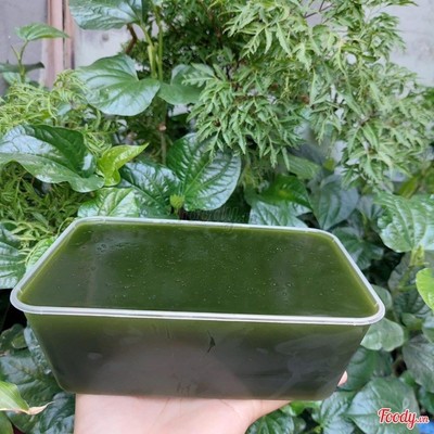 SƯƠNG SÂM VÒ LÁ KÈM NƯỚC ĐƯỜNG