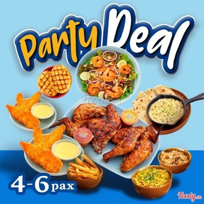 Party Deal 4-6pax - Combo Tiệc Vui 4-6 người