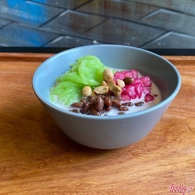 Chè đậu đỏ bánh lọt