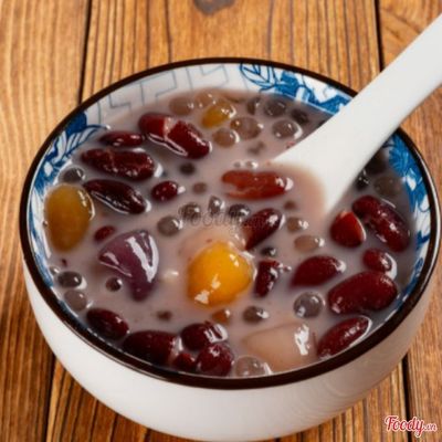 Khoai dẻo đậu đỏ