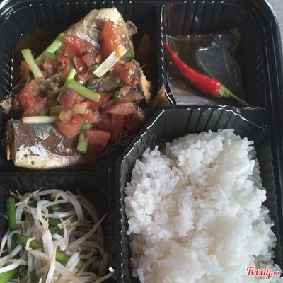 Cơm Canh Cải Chua Sườn