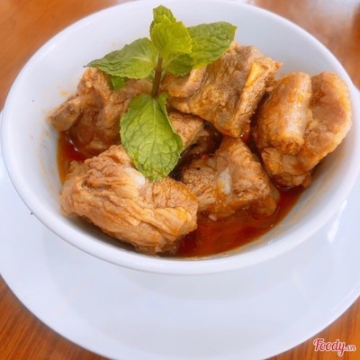 Món thêm - chén nhân sườn heo non