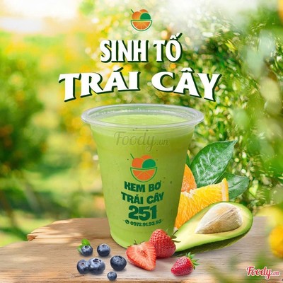 Sinh Tố 251 Tự Chọn