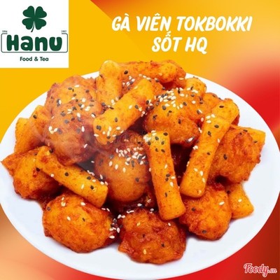 Tokbokki + Gà Viên Chiên sốt Chua Cay (10v) kèm Kim Chi HQ