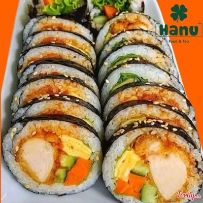 Kimbap Gà Chiên Xù + Kim Chi HQ