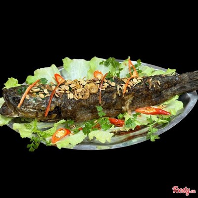 Cá Lóc Nướng Cuốn Bánh Tráng