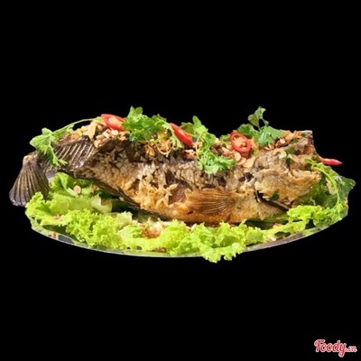 Cá Lóc Chiên Cuốn Bánh Tráng
