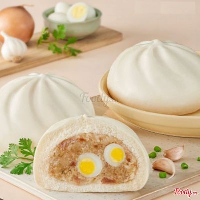 Bánh Bao 2 Trứng Cút