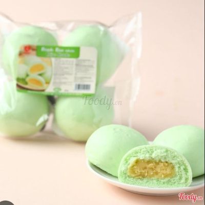 Gói Bánh Bao Nhân Đậu Xanh (4 Cái)