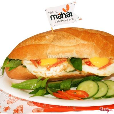 Bánh Mì Ốp La 2 trứng