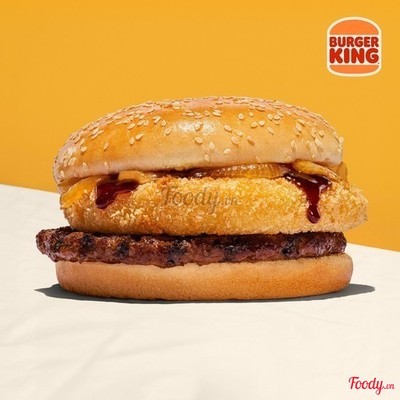 Cheese Ring Beef Burger