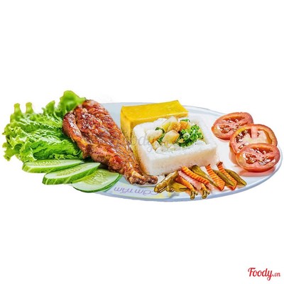 Cơm Tấm Sườn Giò Cali chả