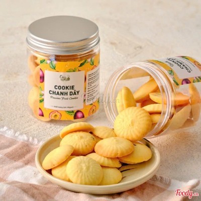 Passion Fruit Cookie - Cookie Chanh Dây - 80gram