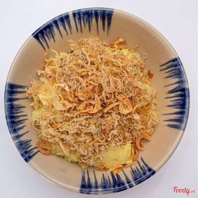 Xôi xéo Ruốc (chà bông) + Lạp xưởng