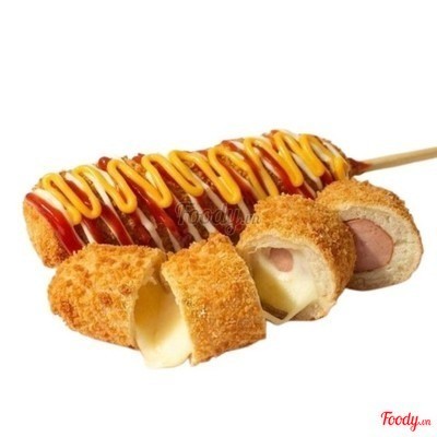 Hotdog xúc xích phomai