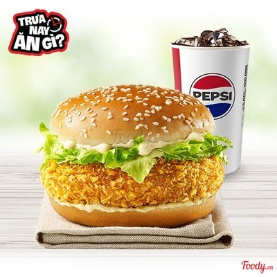 Combo Trưa Burger Tôm