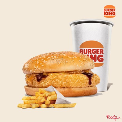 Cheese Ring Burger Combo