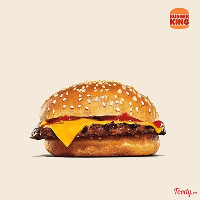Burger Bò Nướng Xốt BBQ 