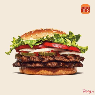 Burger 2 Miếng Bò Nướng Whopper cỡ lớn