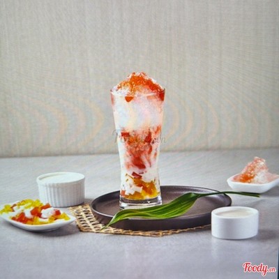 Sữa chua thạch trái cây dâu