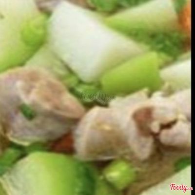 Cơm Canh Bắp Cải+Thác Lác