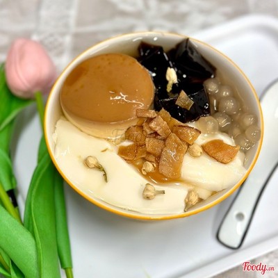 Tàu Hũ Lạnh Flan Sương Sáo