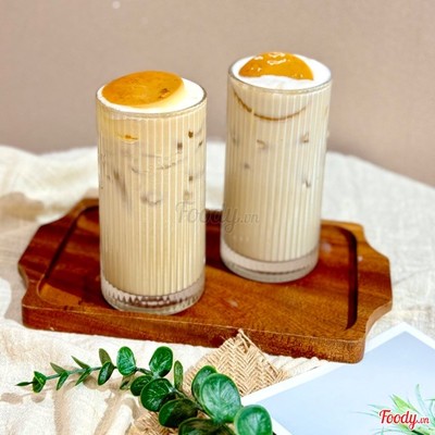 Trà Sữa Gạo Nướng Caramen