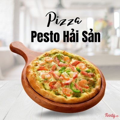 Pizza Pesto Hải Sản