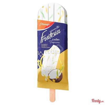 Kem trái cây nhiệt đới Mingo Fruitesia 65g