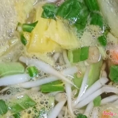 Canh Chua +Thịt Xay