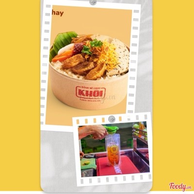 Combo Xôi đặc biệt - Trà