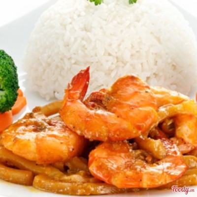 Cơm Tôm Rim Mặn