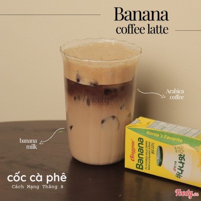 Cafe sữa chuối