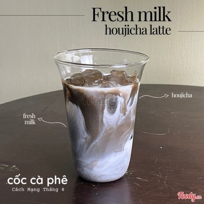 Houjicha sữa tươi
