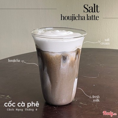 Houjicha kem muối