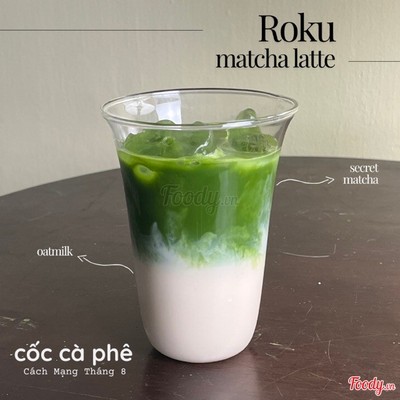 Roku matcha latte