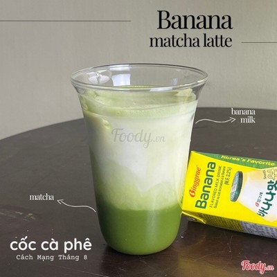 Matcha sữa chuối