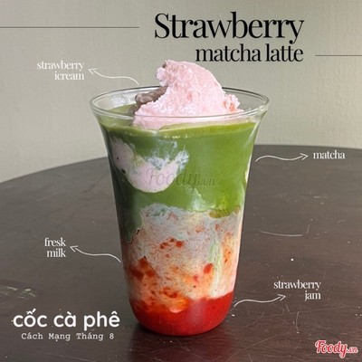 Matcha dâu tây