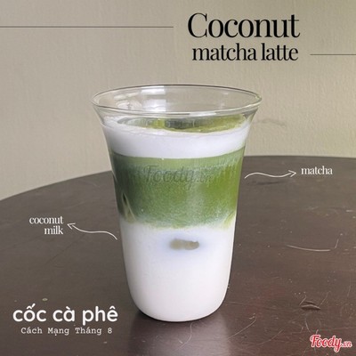Matcha sữa dừa