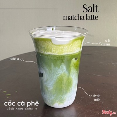 Matcha kem muối