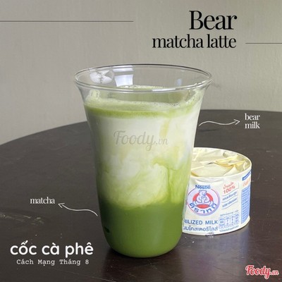 Matcha sữa gấu