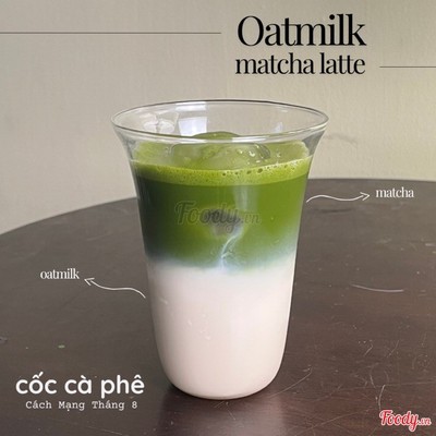 Matcha sữa yến mạch