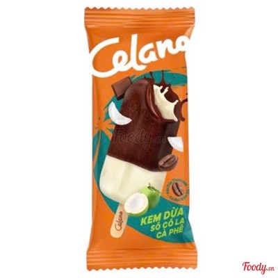 Kem dừa socola cà phê Celano 75g