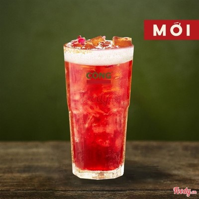 ATISÔ MUỐI MƠ (16oz) - Hibiscus with Salted Apricot (16oz)