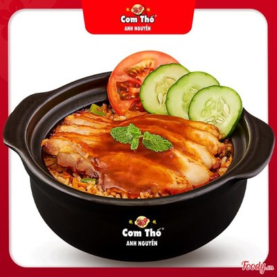 Cơm Thố Gà Nướng BBQ