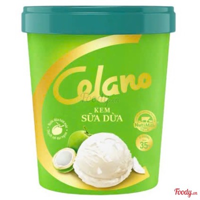 Kem hộp Celano sữa dừa 460ML